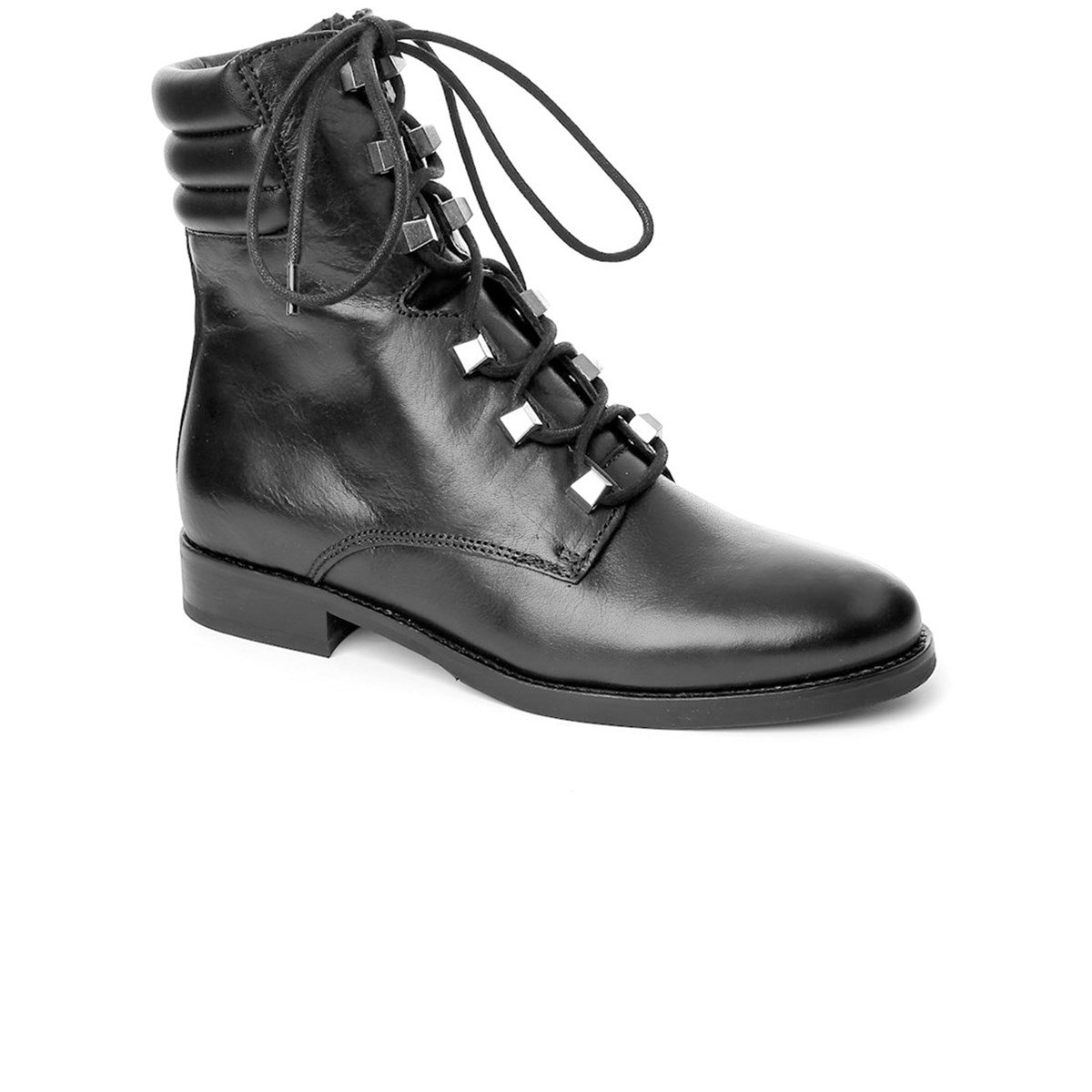 tommy hilfiger studs classic lace up boot